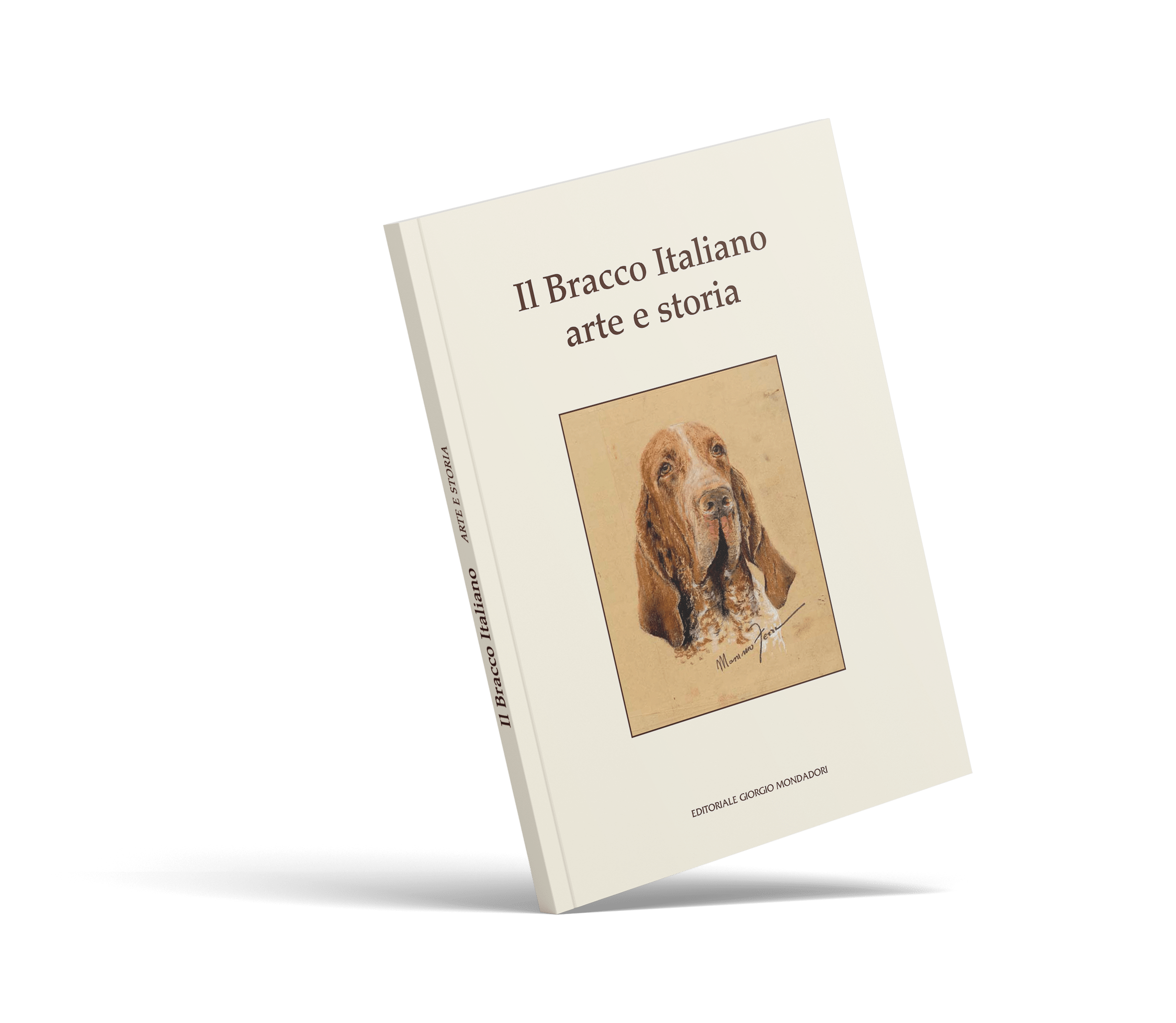 il bracco italiano arte e storia - libro chiuso